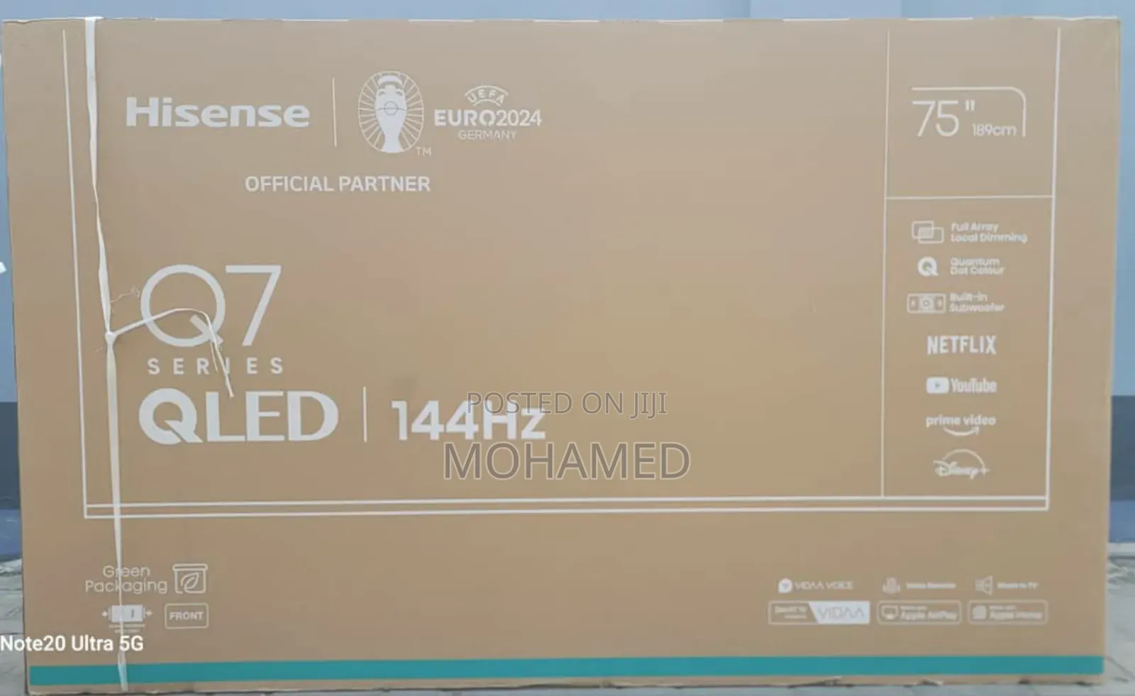Hisense Qled Inch 75 Model Q7 Series