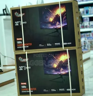 Porodo Gaming Monitor •32 Inches •Curved
