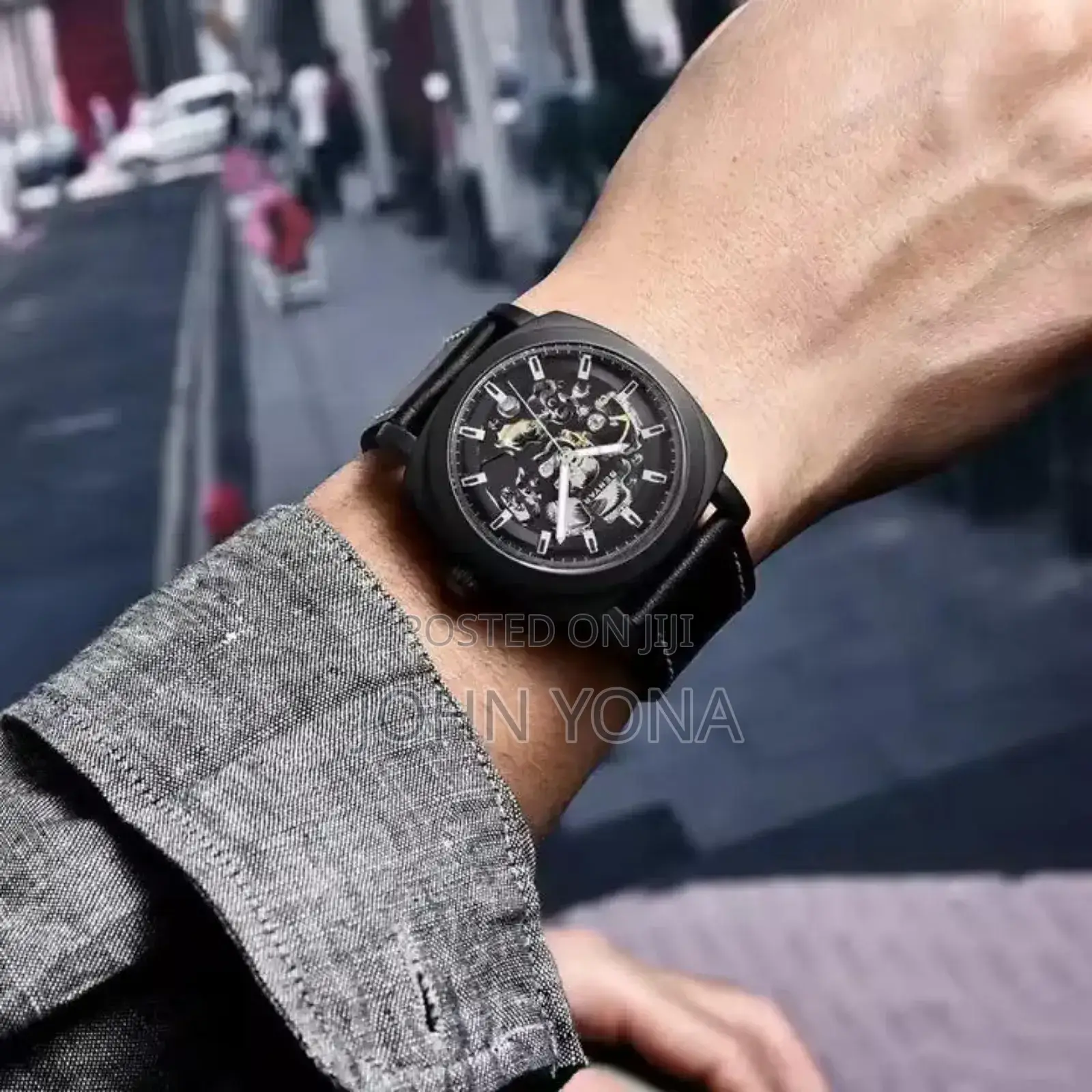 Benyar Automatic Watch Black
