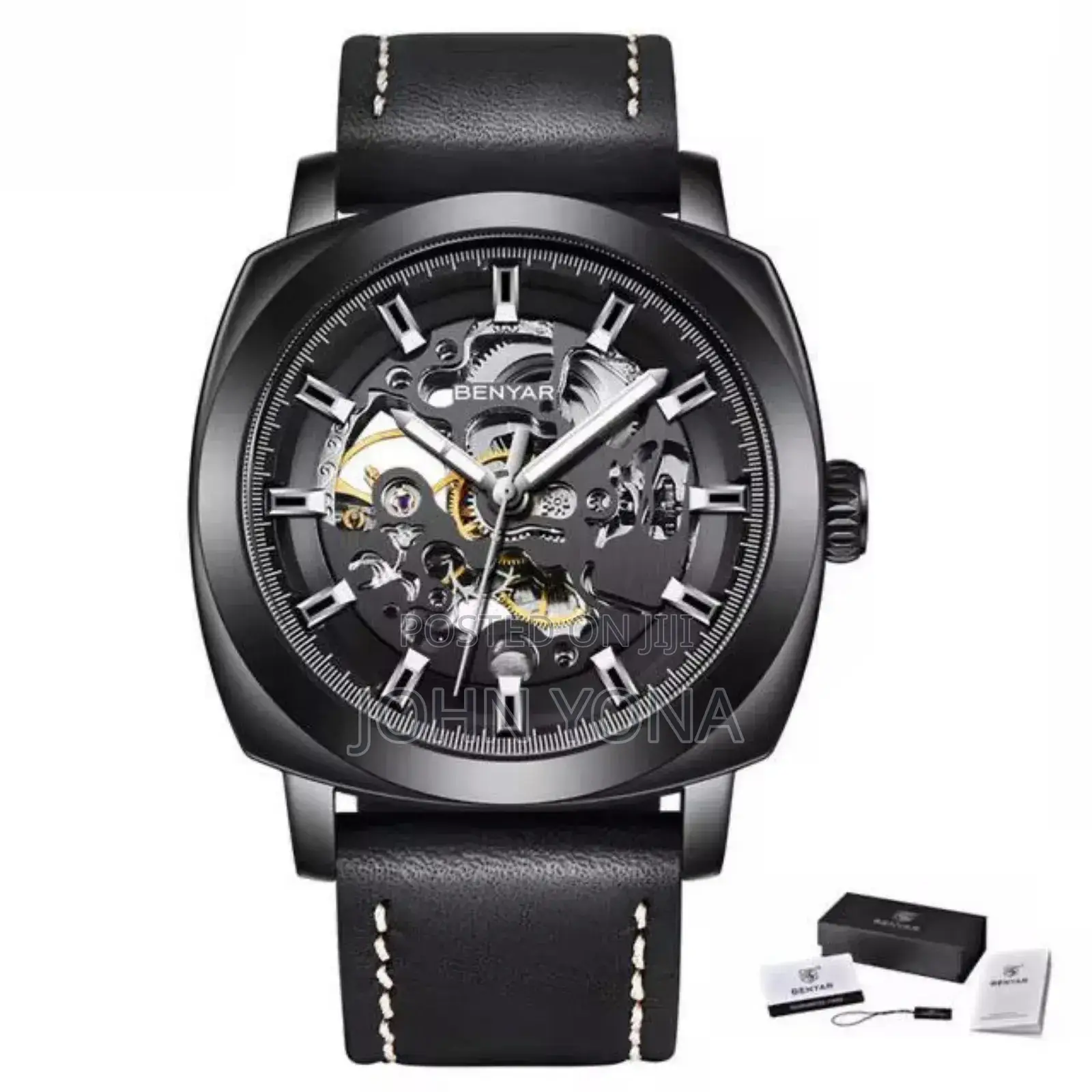 Benyar Automatic Watch Black