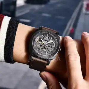 Benyar Automatic Watch Brown Black