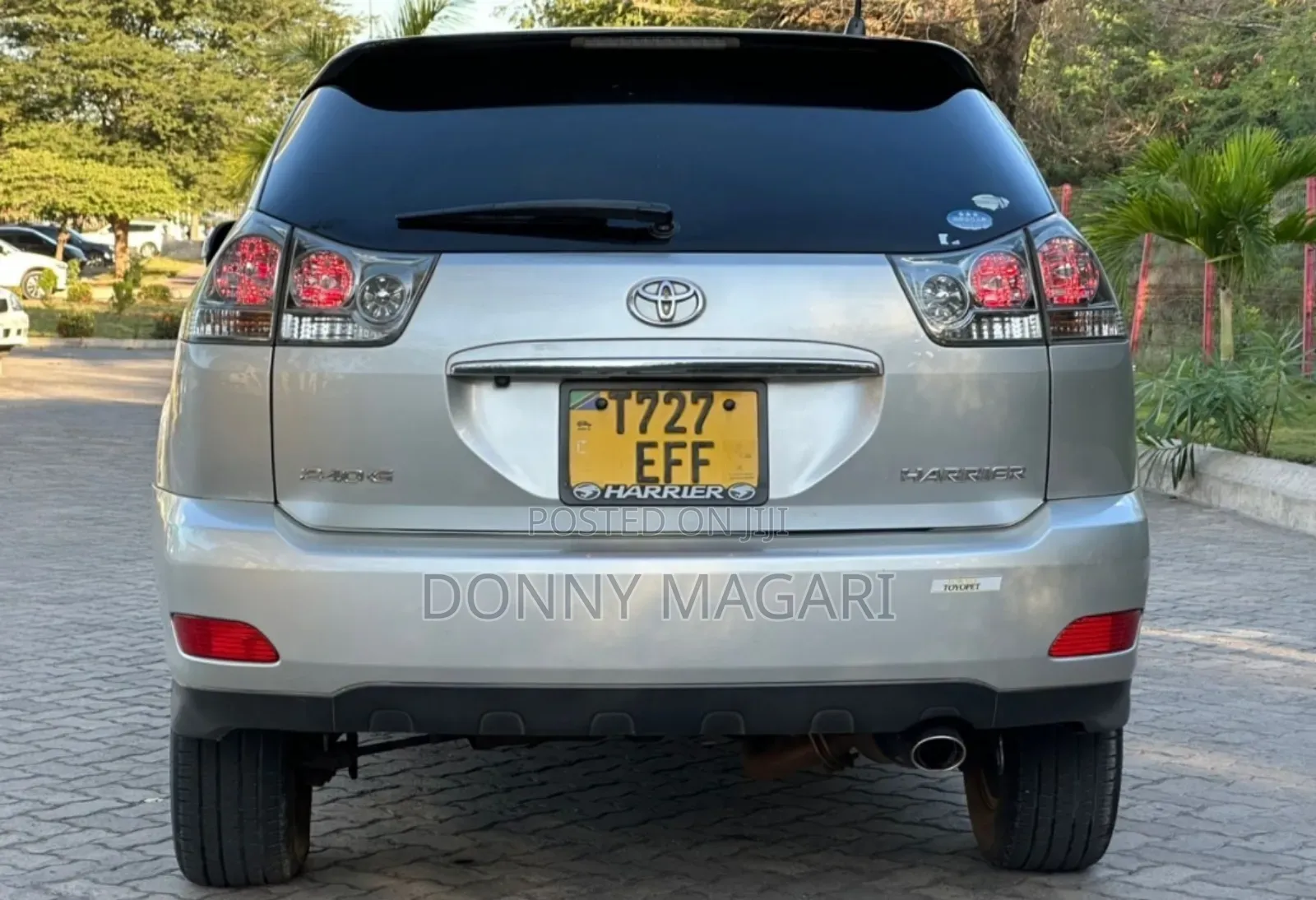 Toyota Harrier 2008 Silver