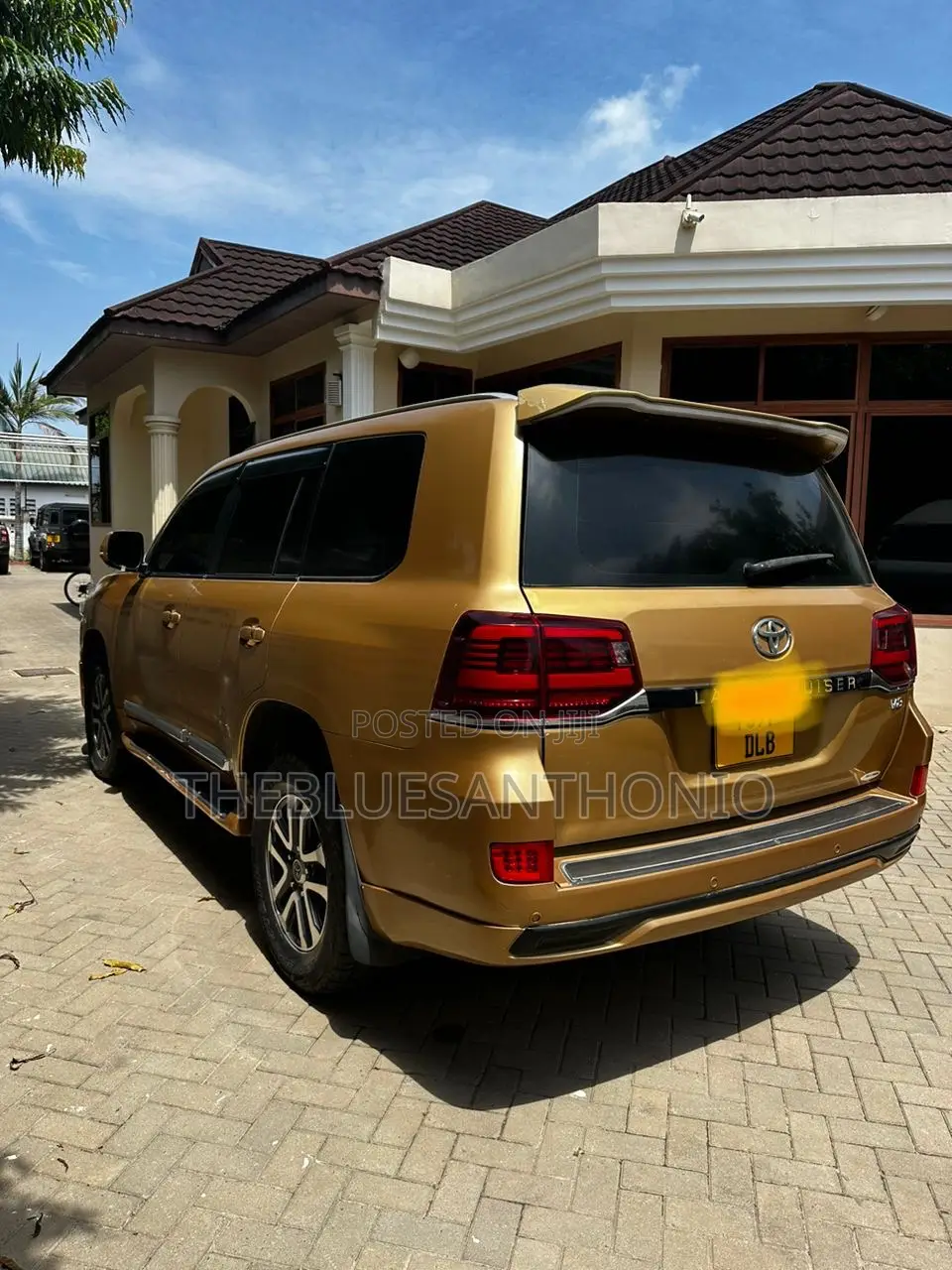 Toyota Land Cruiser 2009 Gold