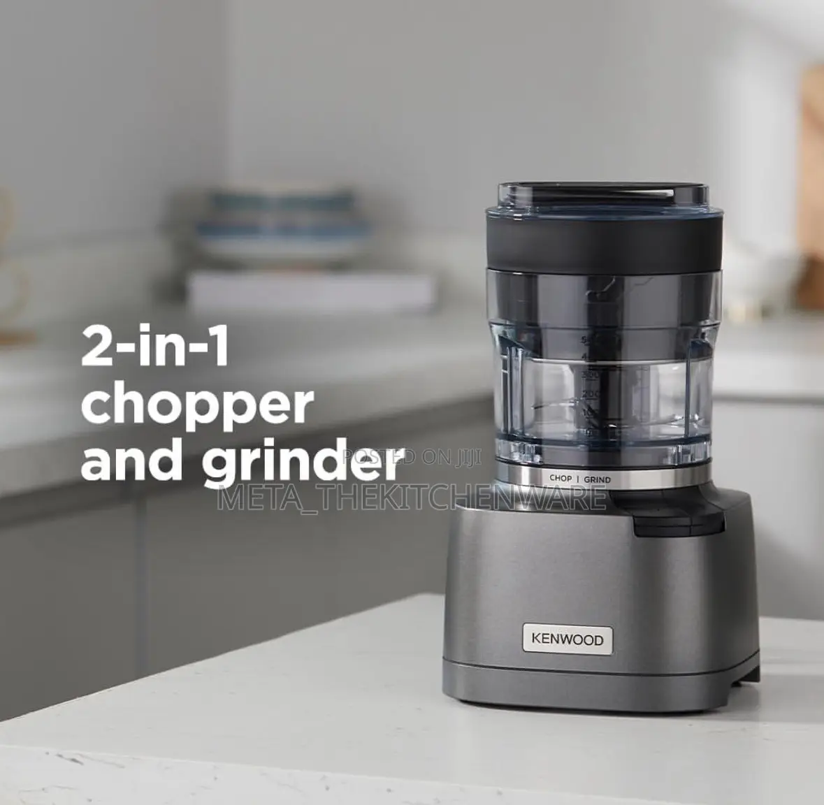 Kenwood Duo Prep 2-in-1 Chopper and Grinder Chp80.000si