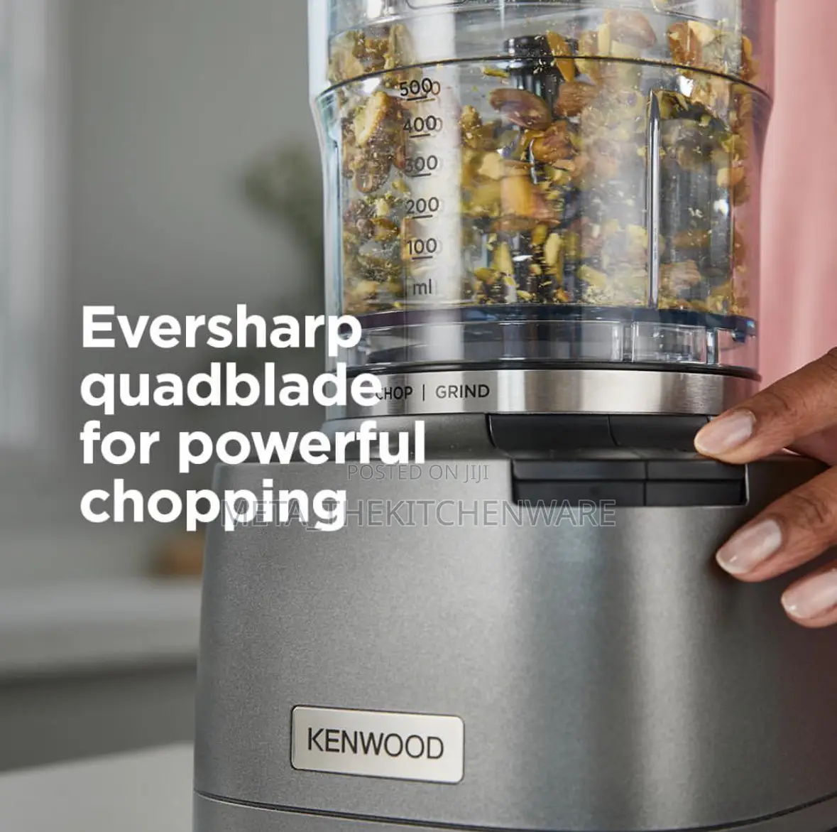 Kenwood Duo Prep 2-in-1 Chopper and Grinder Chp80.000si