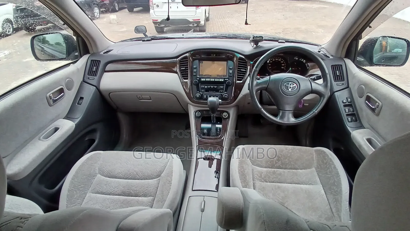 Toyota Kluger 2001 Black