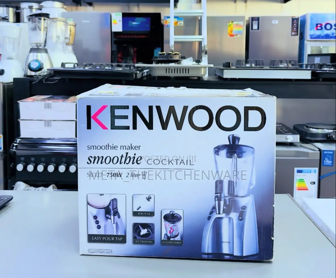 Kenwood Smoothie Blender and Cocktail Maker 2l 750w – Sb327