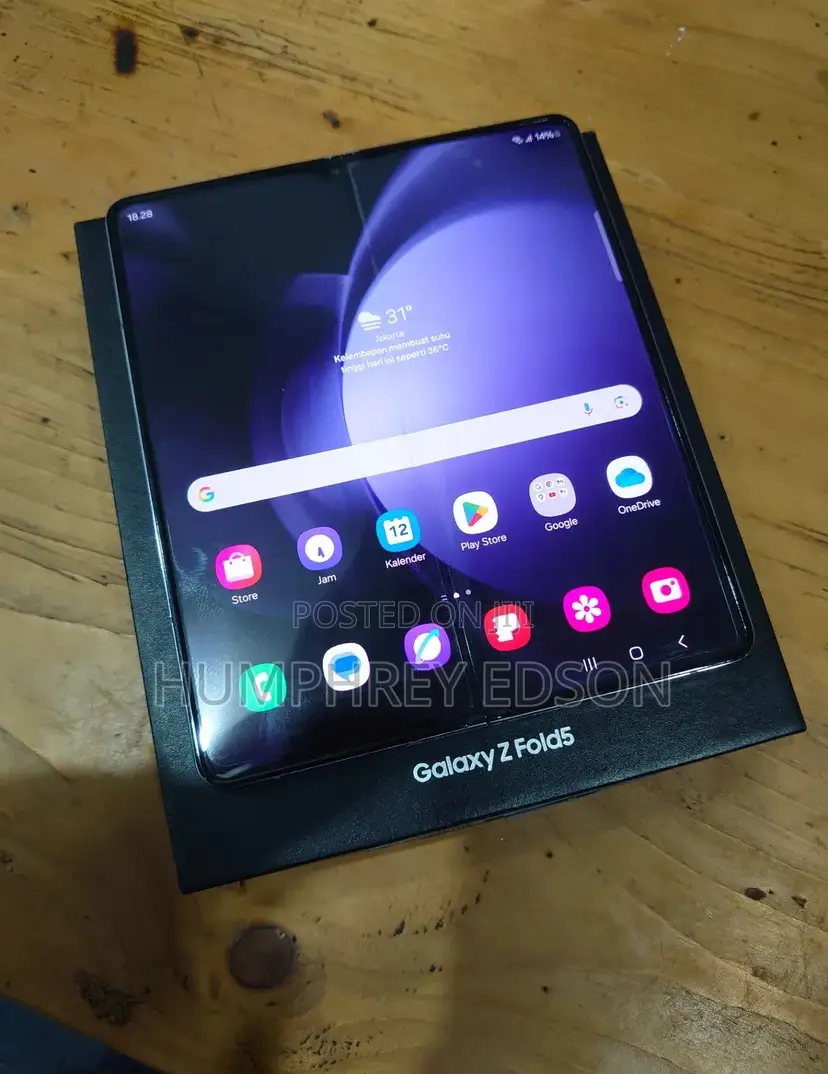 New Samsung Galaxy Z Fold 5 256 GB Blue