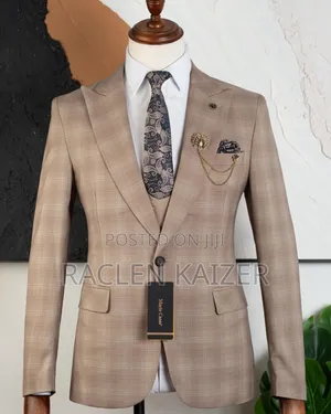 A Beige Color Suits