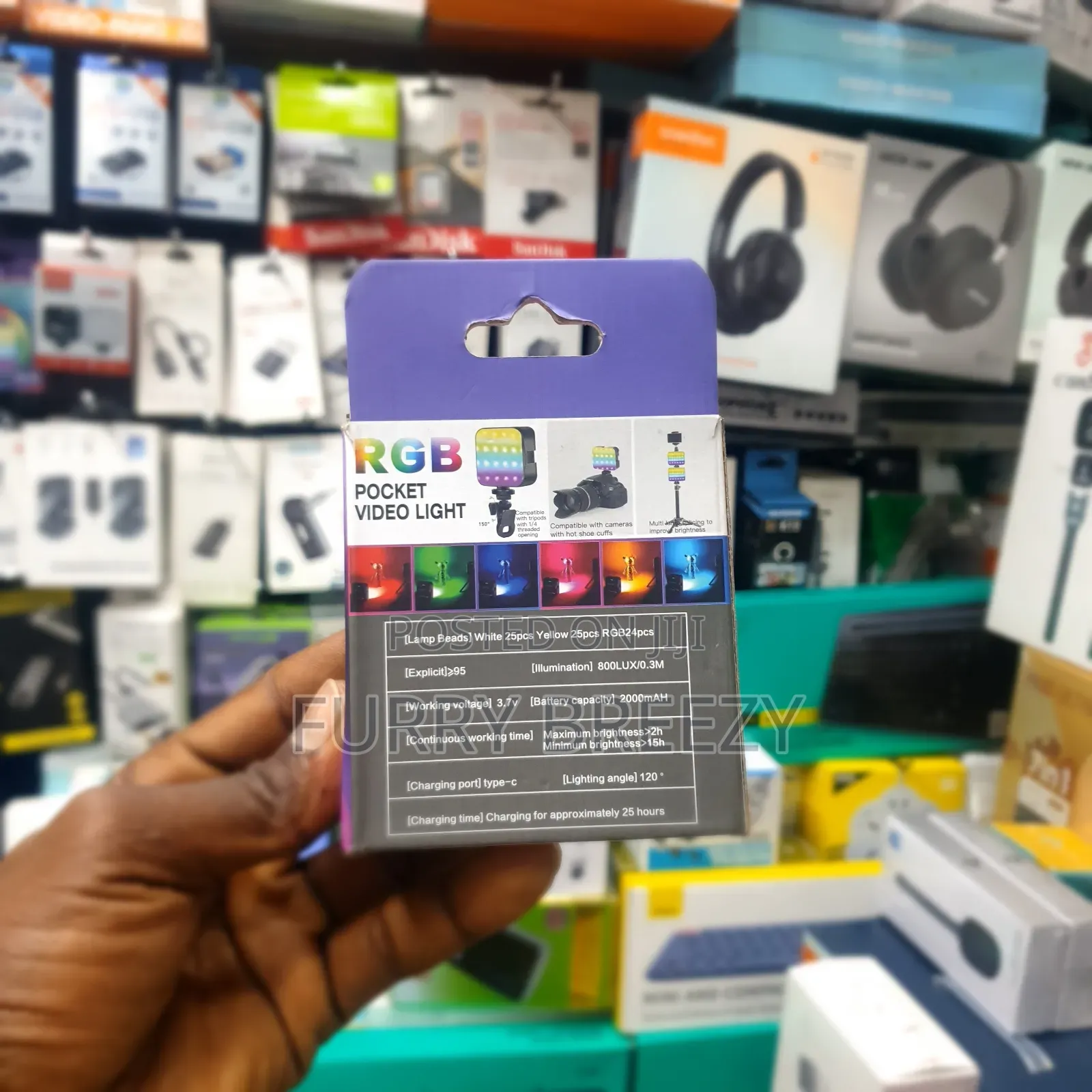 RGB Pocket Video Light