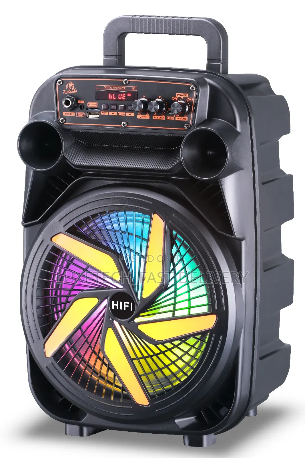 Black Ark Portable Speakers With Wired Mic/ Speaker Ya Matangazo