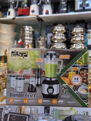 DSP Kj2195 Blender Set, 6-in-1 Blender System