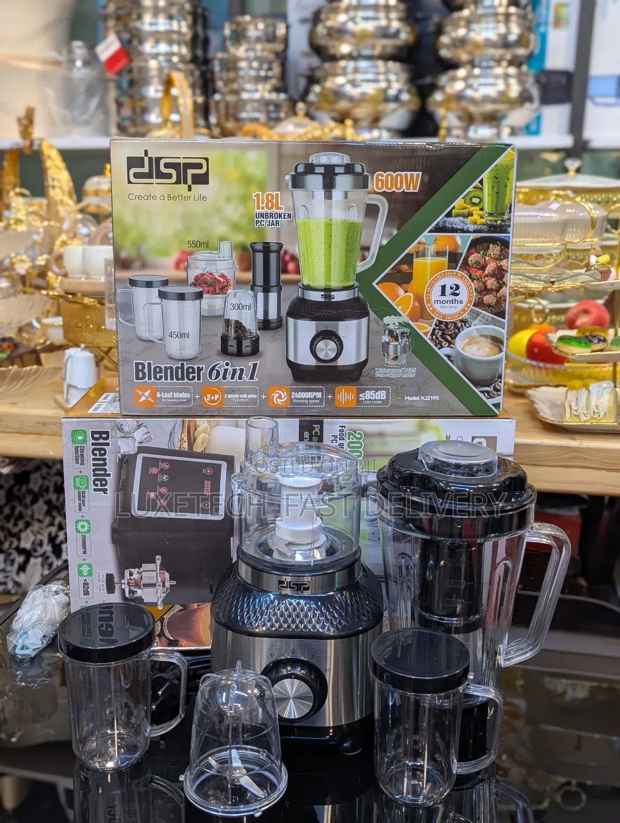 DSP Multi-Functional Blender 6-in-1 Set