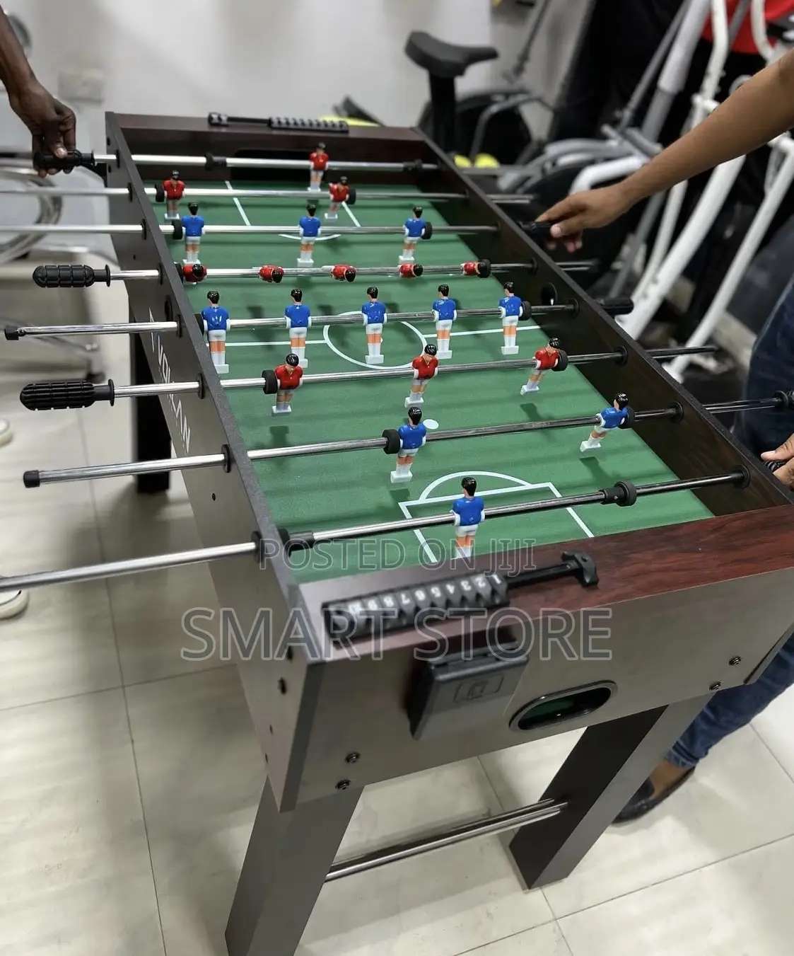 Volcan Foosball/Soccer Table – Brown Black