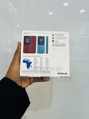 New Nokia 105 Black