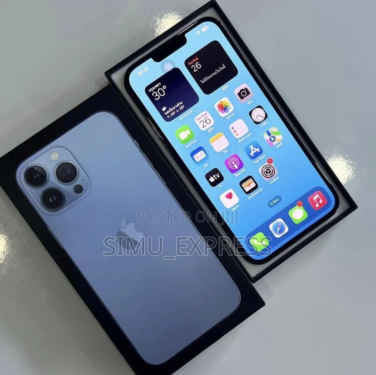 New Apple iPhone 13 Pro Max 128 GB Blue