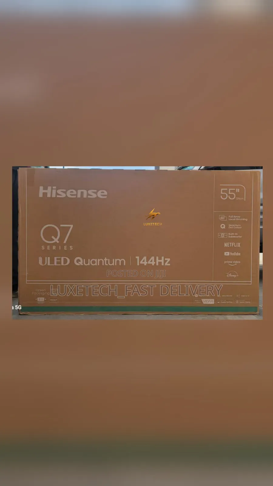 Hisense 55 Inches Q7 Series Uled Quantum Tv 144hz