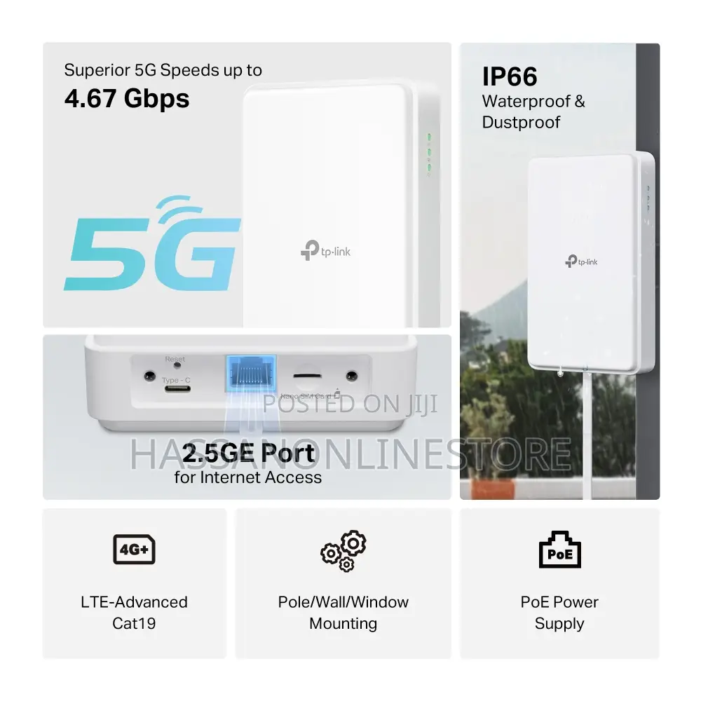 Tp-Link Ne200-Outdoor 5g Outdoor Router