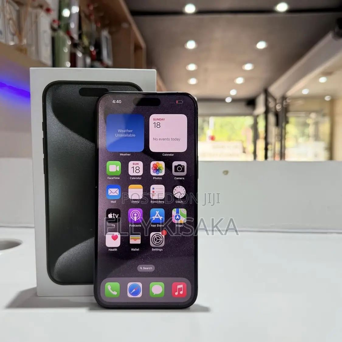 New Apple iPhone 15 Pro Max 256 GB Black
