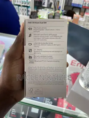 New Nokia 130 Dual SIM Black