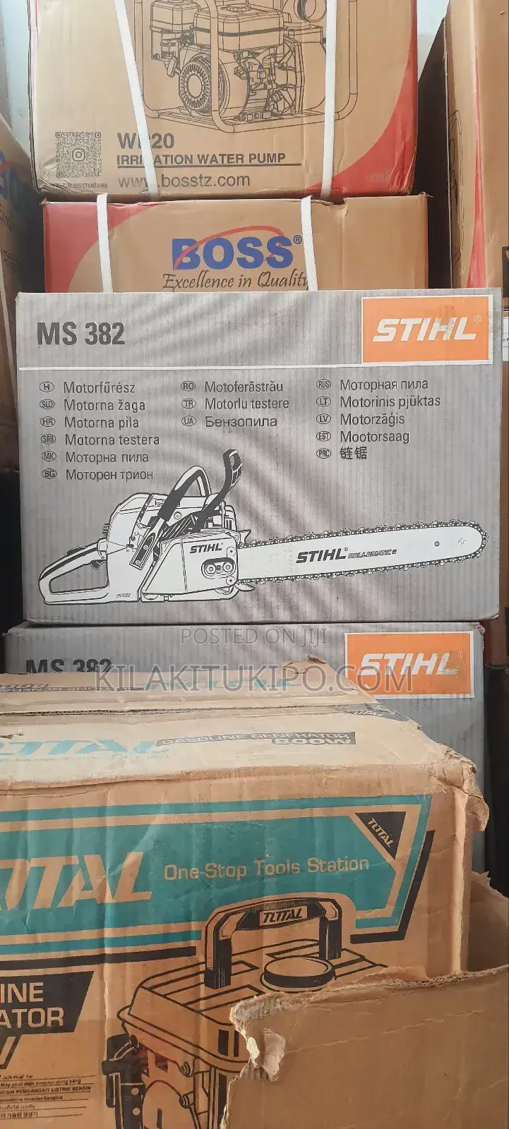 German Chain Saw Stihl Ms 382