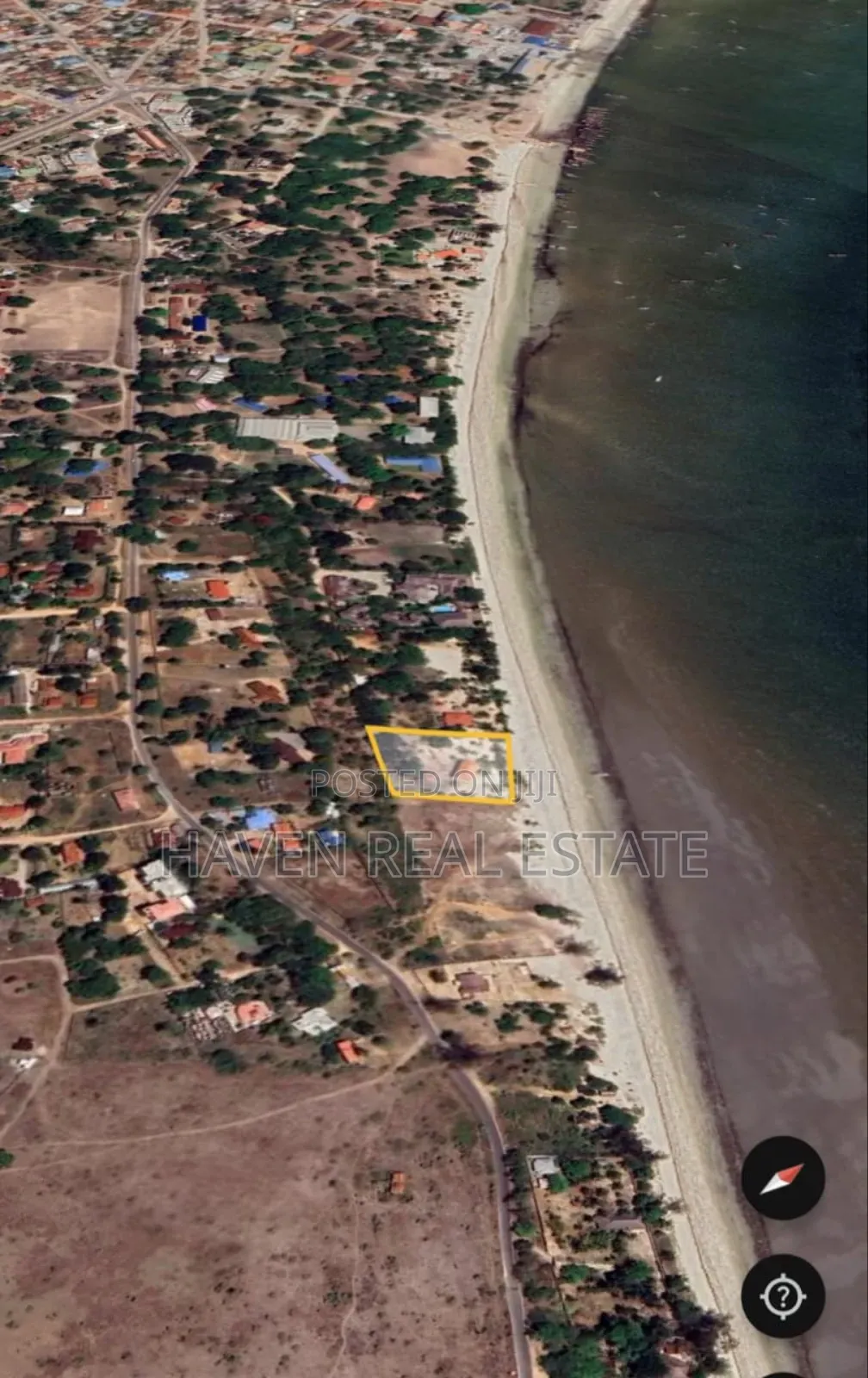 Prime Beach Plot for Sale at Bagamoyo
