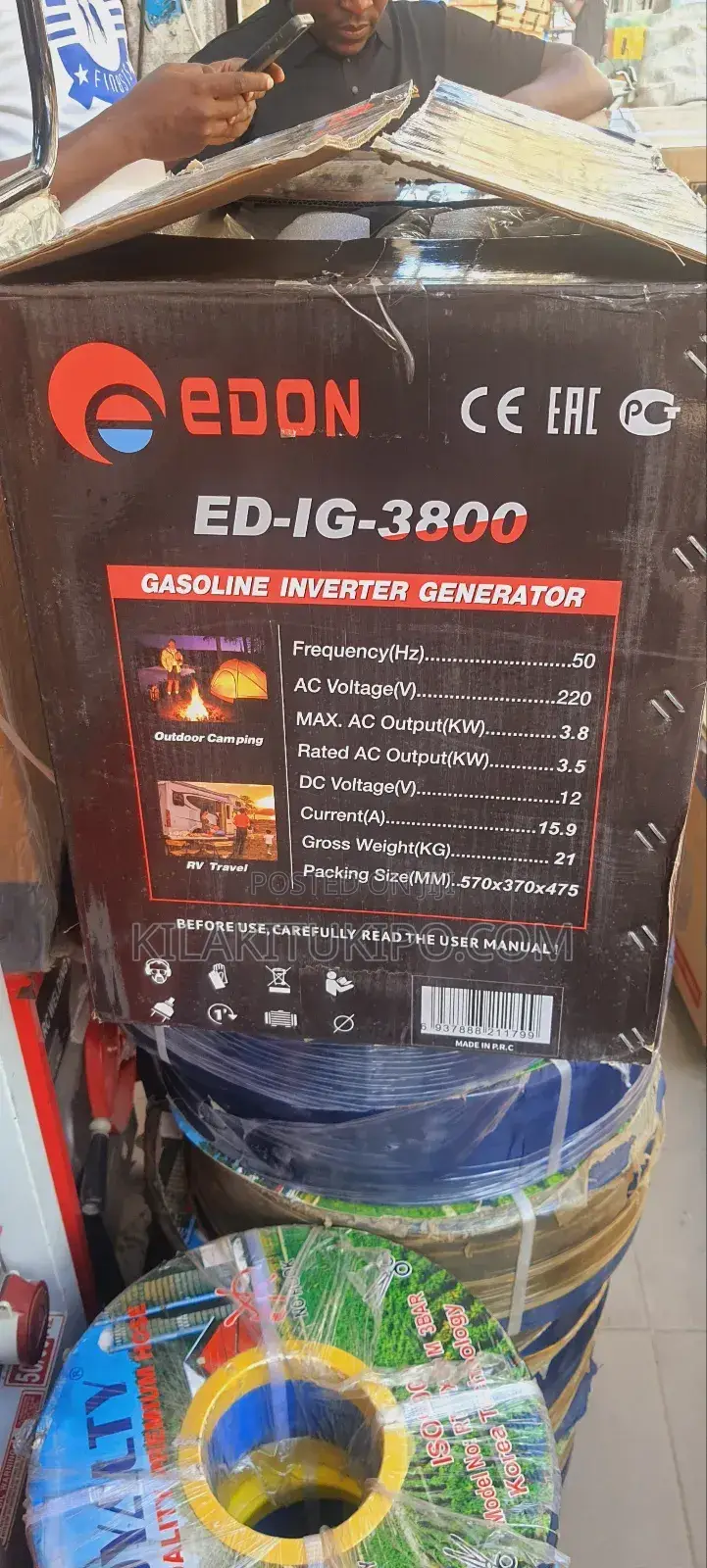 Inverter Generator Max.3.8kw Edon