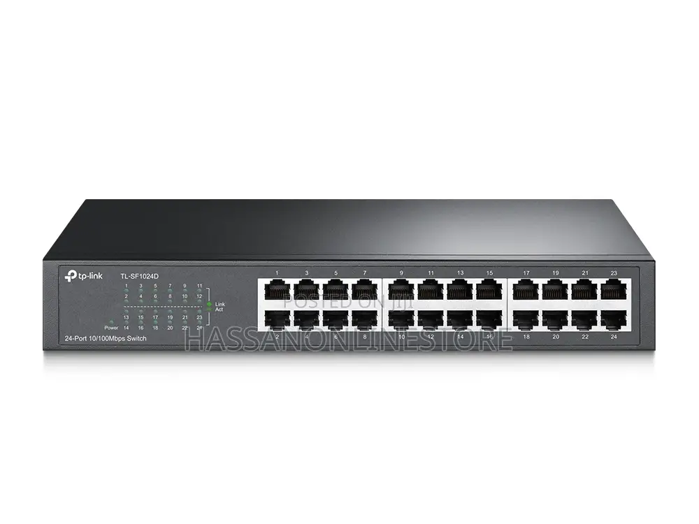 Tp-Link Tl-Sf1024d 24-Port 10/100mbps Desktop/Rackmount Switch