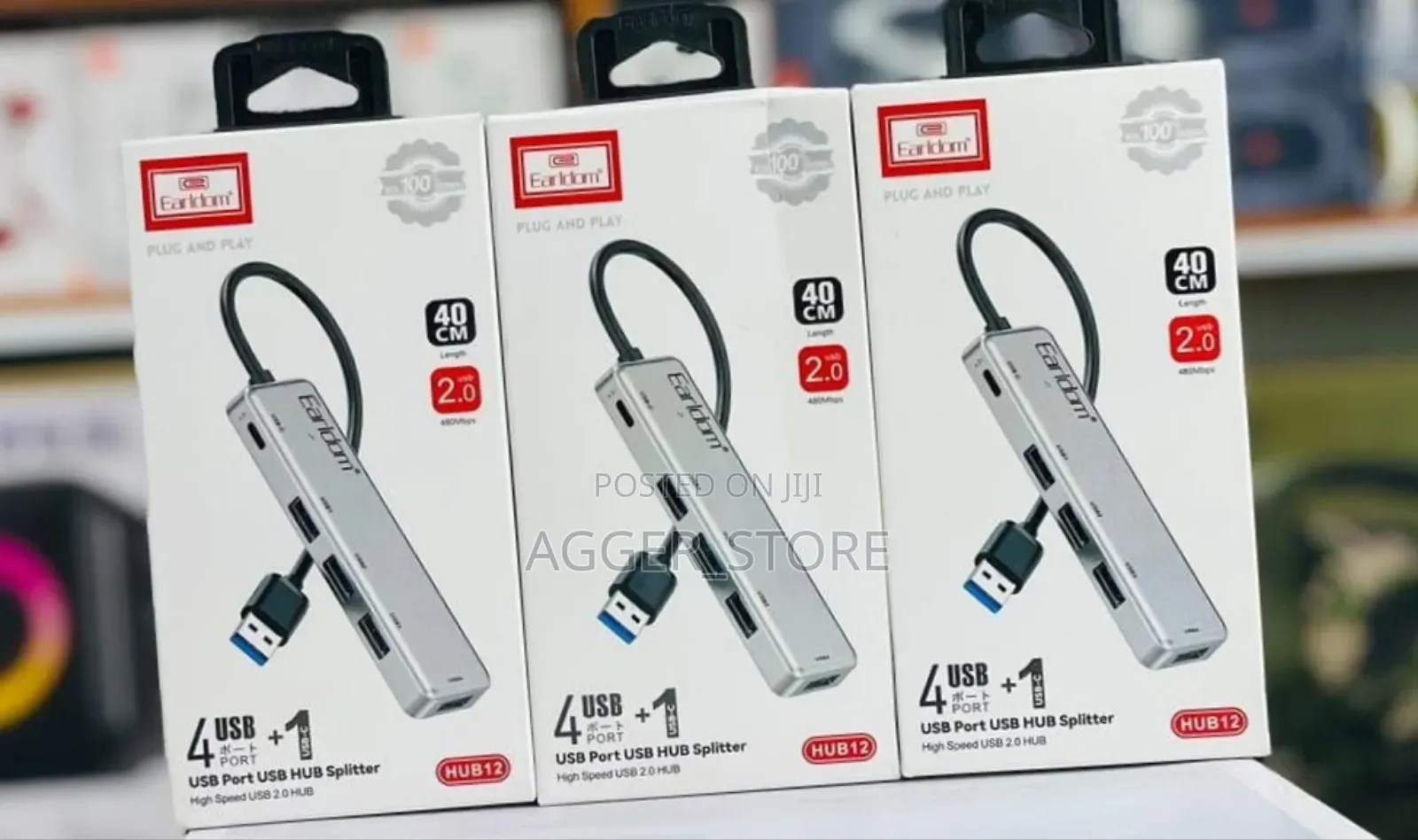 Earldom Usb Port Usb Hub Splinter 4 in 1