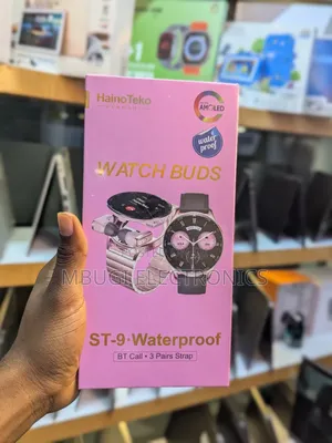 Hainoteko Smart Watch St 9 Waterproof + Buds