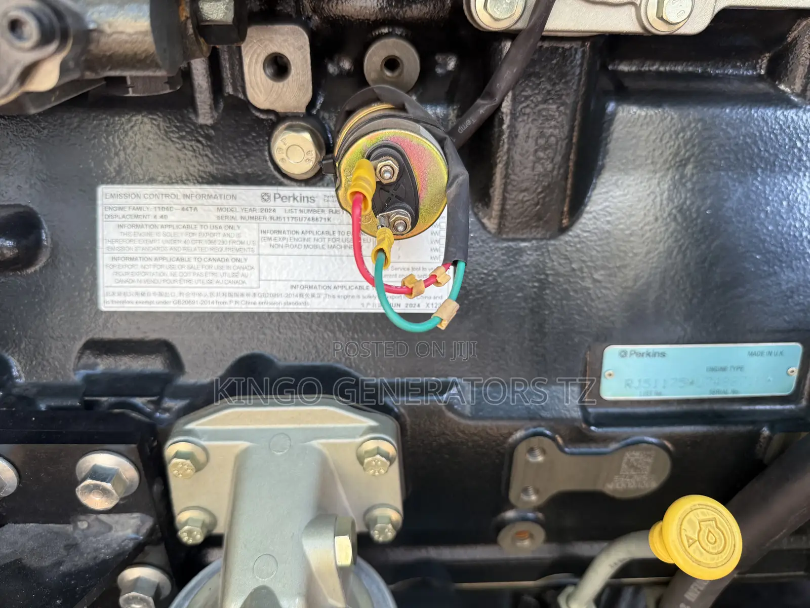 Generator Perkins 100kva