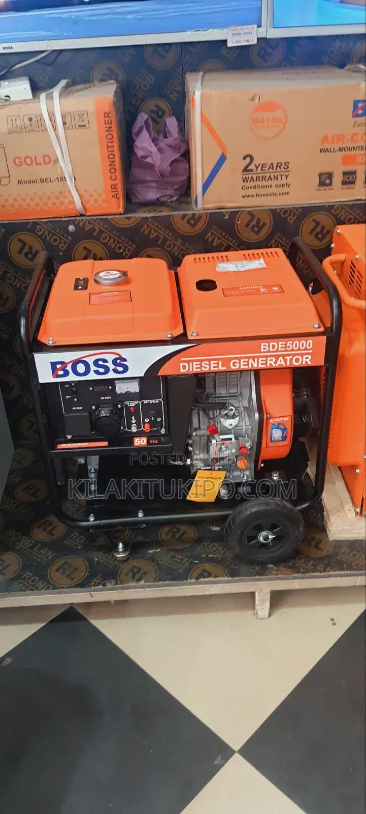 Boss Bde500 Diesel Generator 5kw