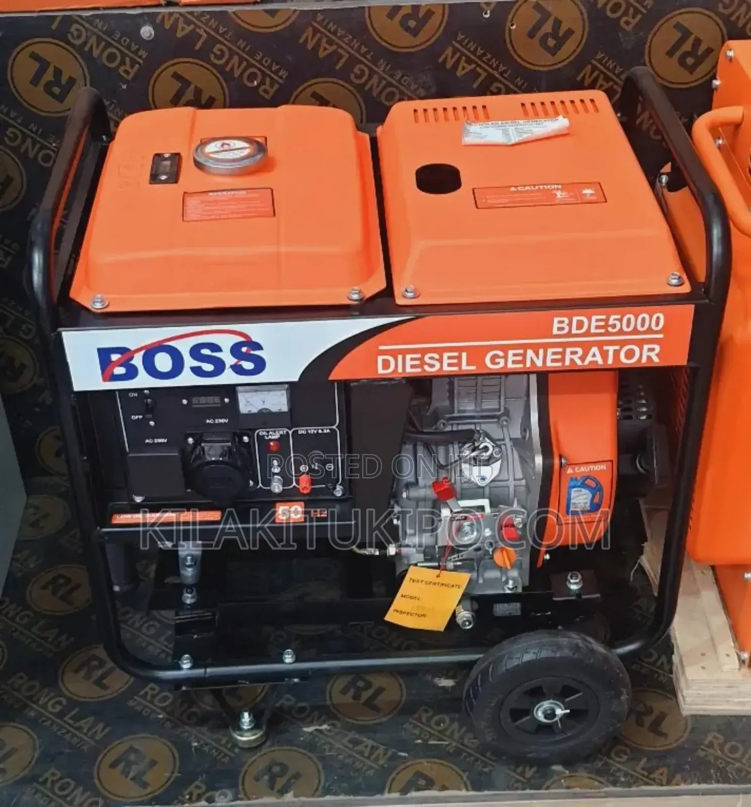 Boss Bde500 Diesel Generator 5kw