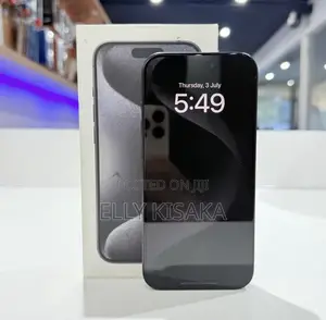 New Apple iPhone 15 Pro 256 GB Black