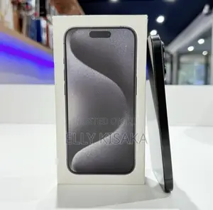 New Apple iPhone 15 Pro 256 GB Black