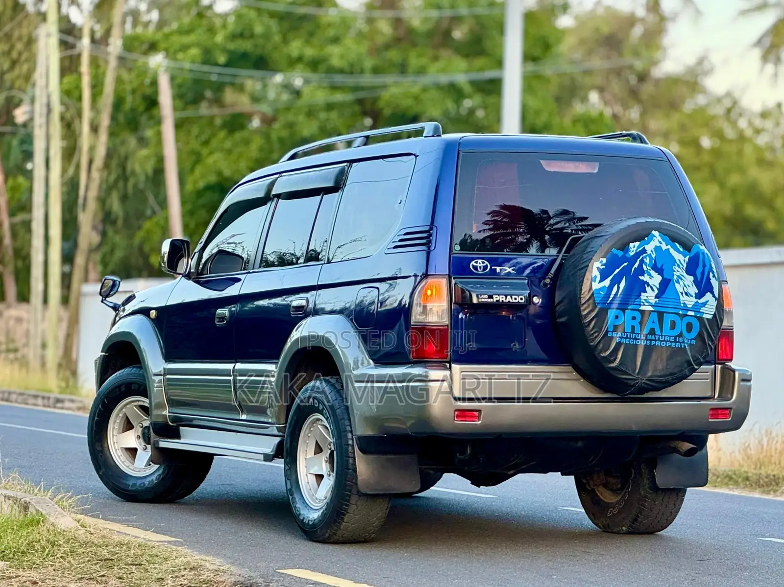 Toyota Land Cruiser 2000 Blue