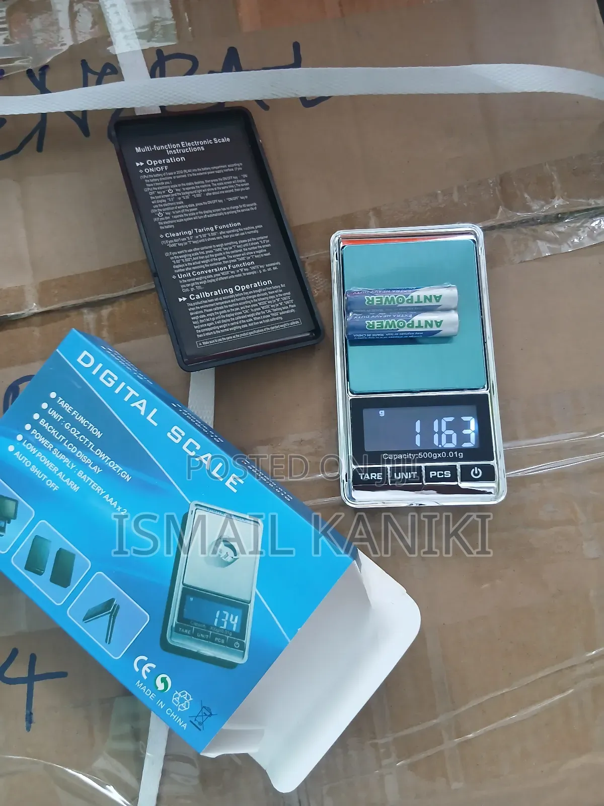Digital Pocket Scale 200g