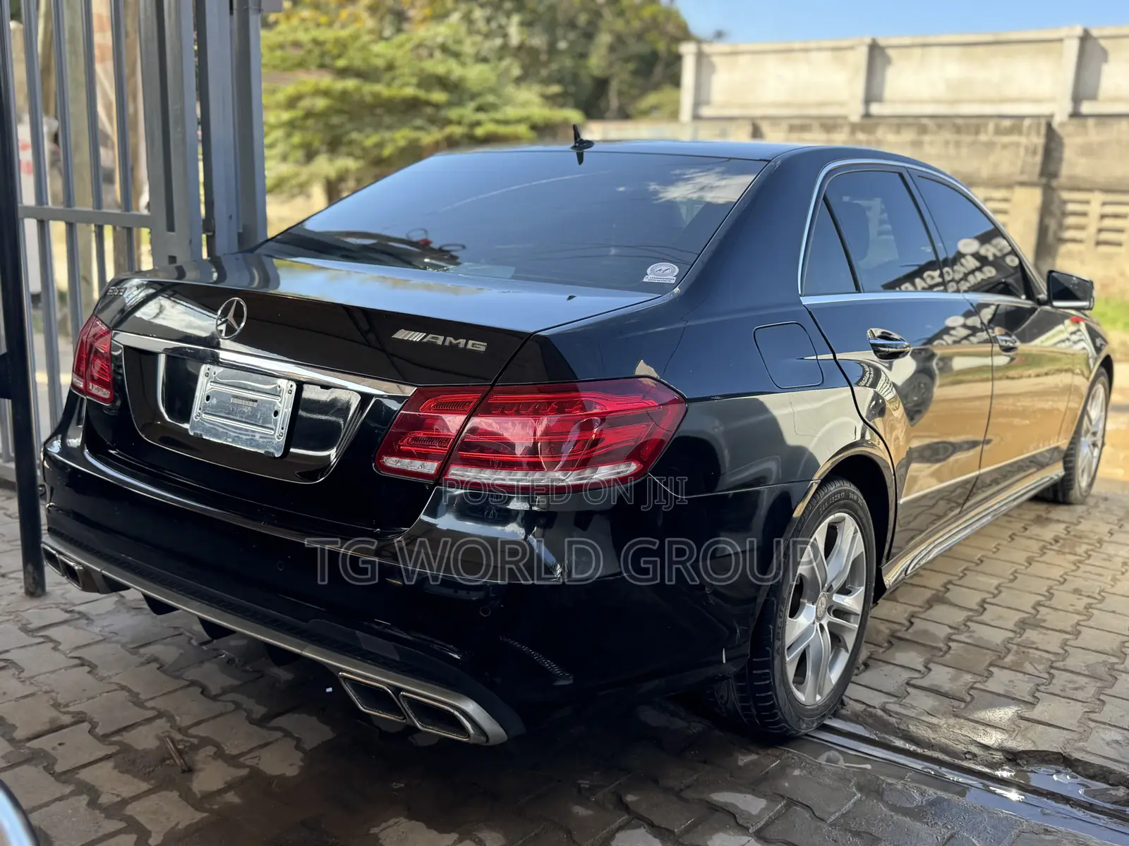 Mercedes-Benz E63 2014 Black