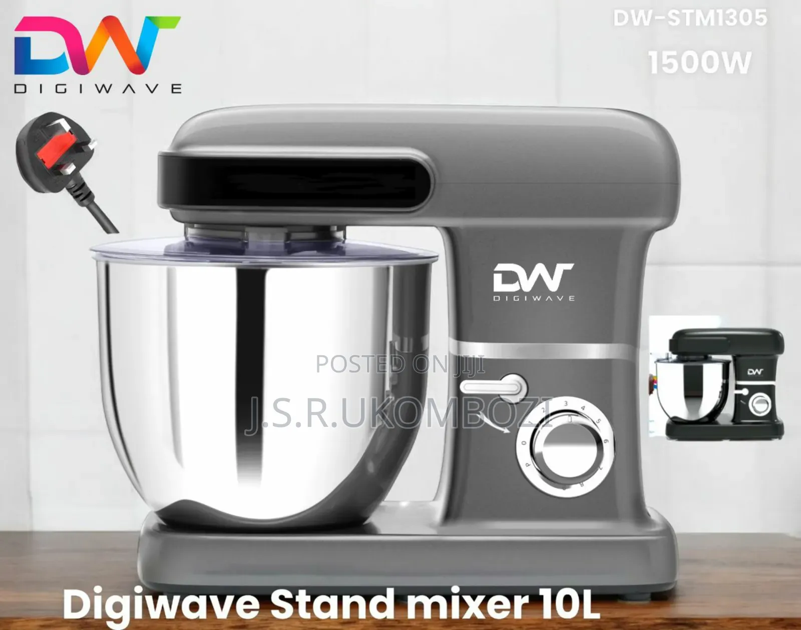 Digiwave Stand Mixer 10 L