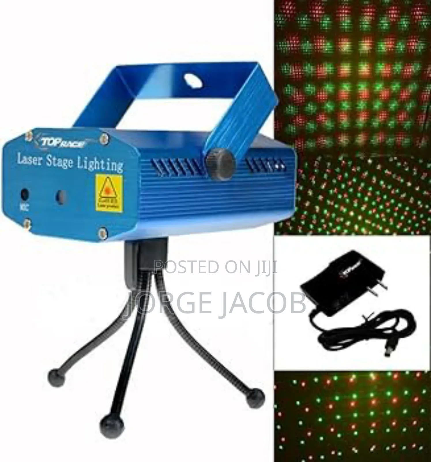 The Top Race Laser Stage Lighting Device