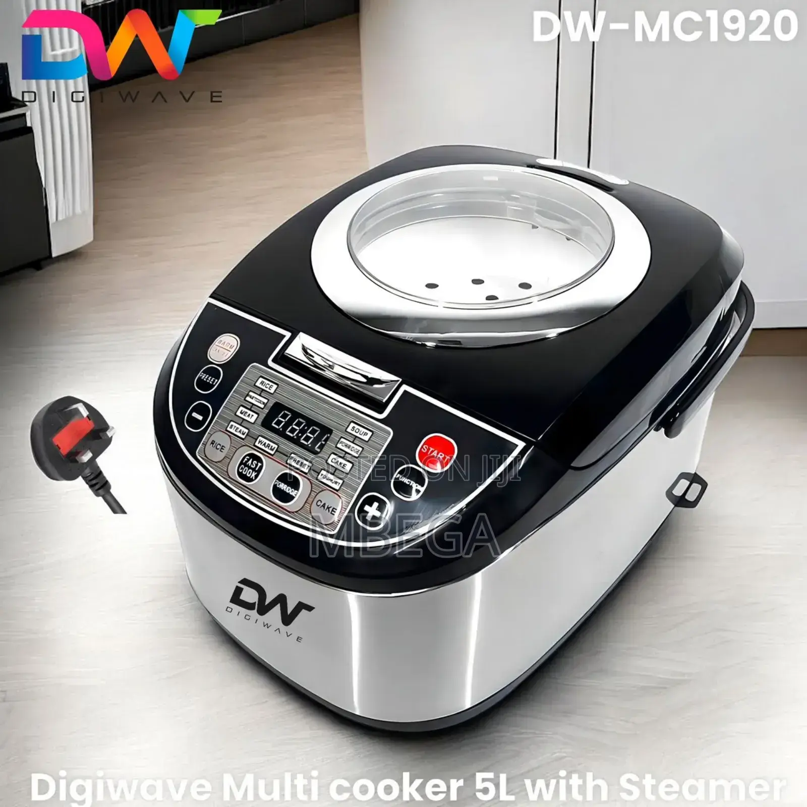 Mult Cooker 5l With Transparent Window