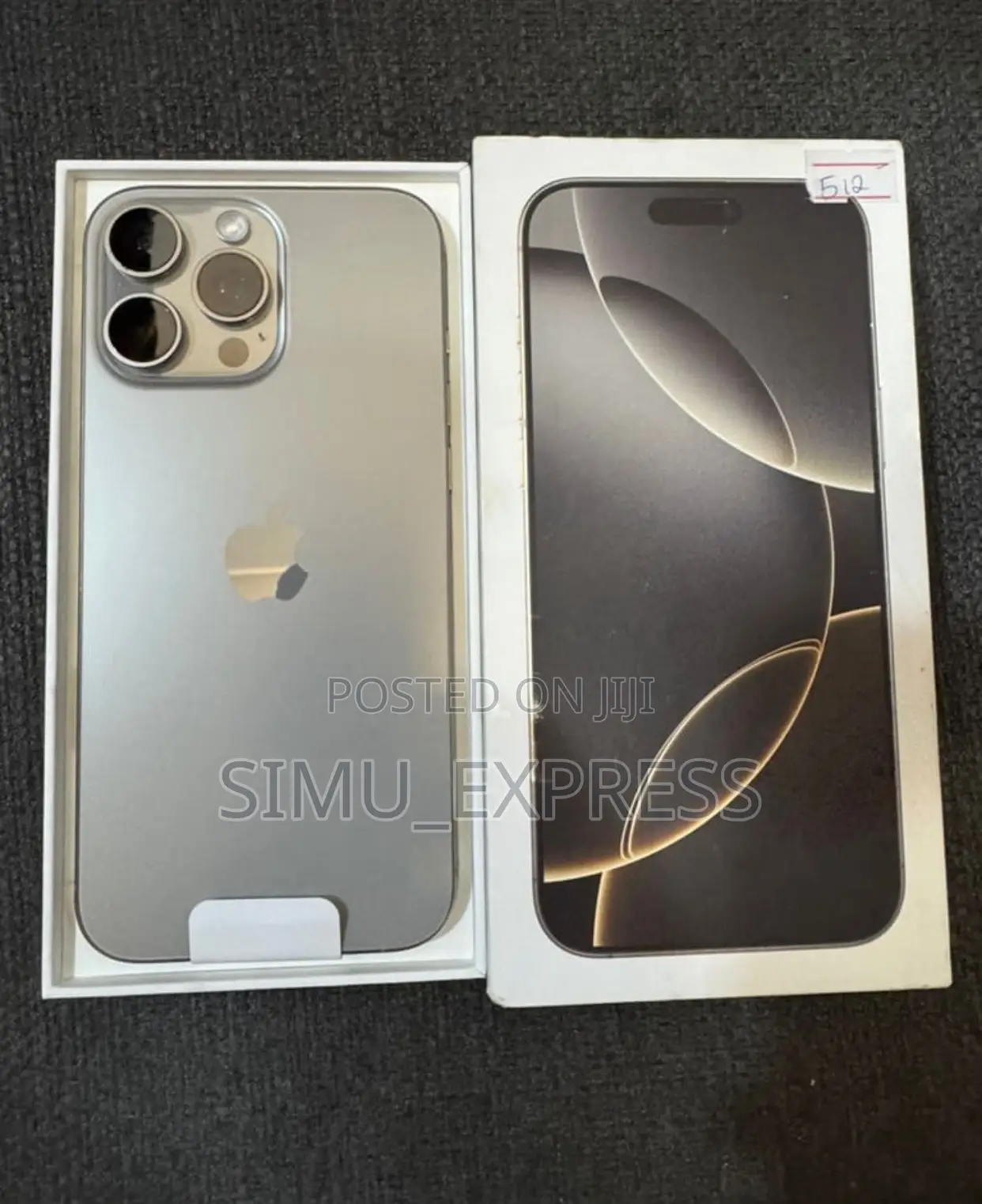 New Apple iPhone 16 Pro Max 512 GB