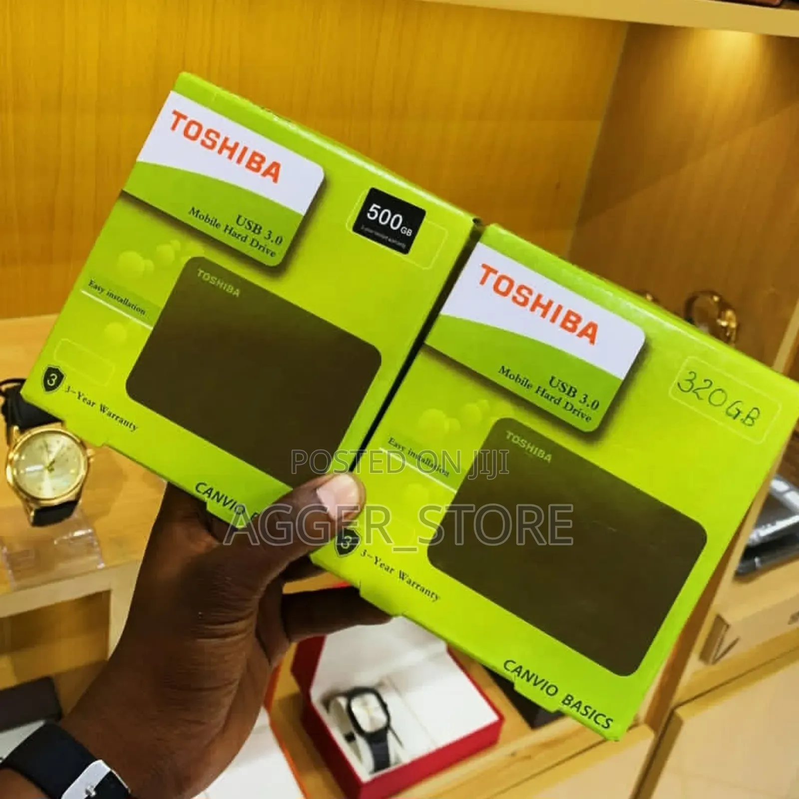 Toshiba 320gb Hard Drives (External)