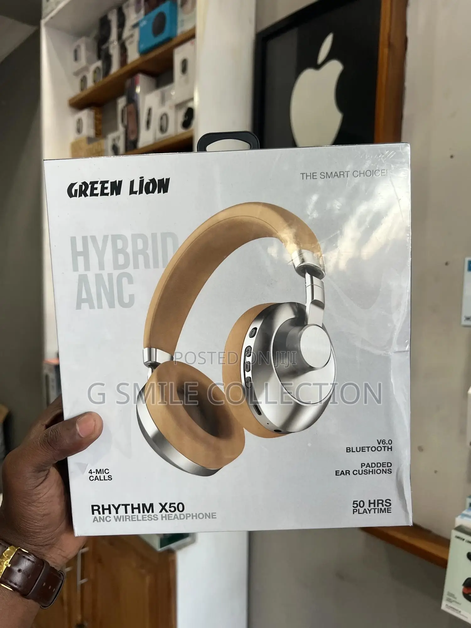 Green Lion Rhythm X50 Anc Wireless Headphone