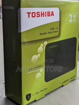 Toshiba 2 Terabytes Hard Drives Brand New (External Drive)