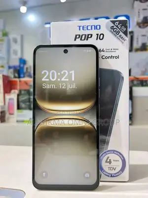 New Tecno Pop 10 64 GB White