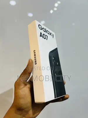 New Samsung Galaxy A07 4G 64 GB Black
