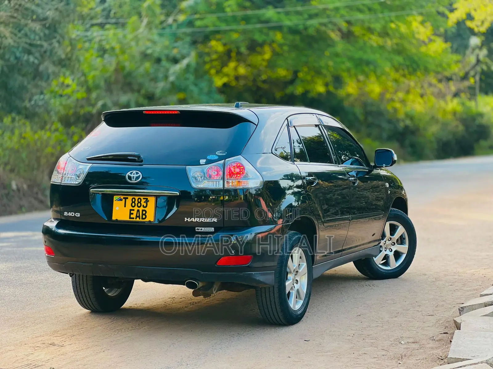 Toyota Harrier 2005 Black