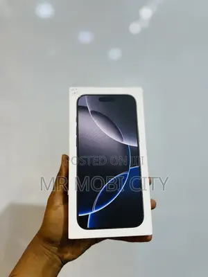 New Apple iPhone 16 Pro Max 256 GB Black
