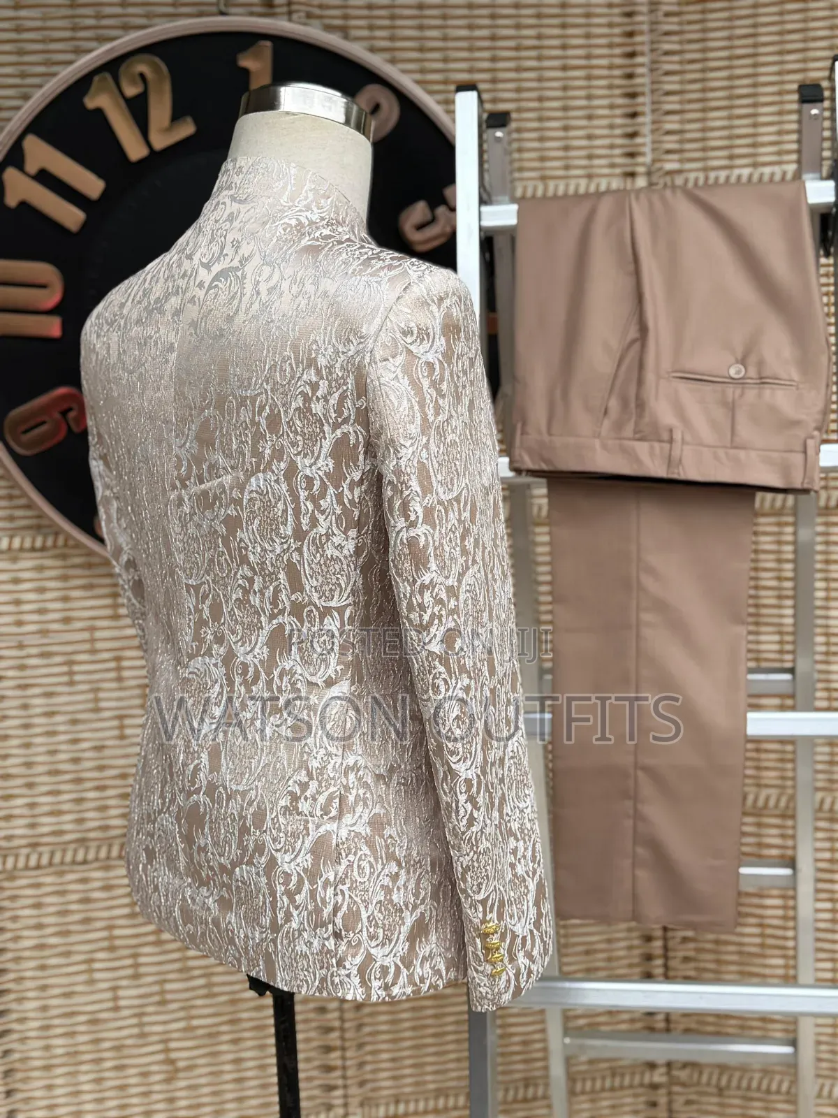 Fancily and Classically Men's Safari Suits or Kaunda Suti